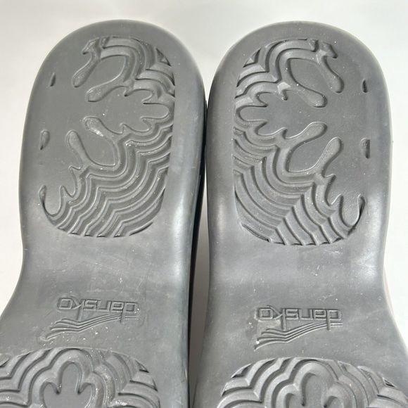 DANSKO Desiree Brown Leather Loafers Womens US Size 6.5-7 EU 37 Made In Brazil - Picture 13 of 16